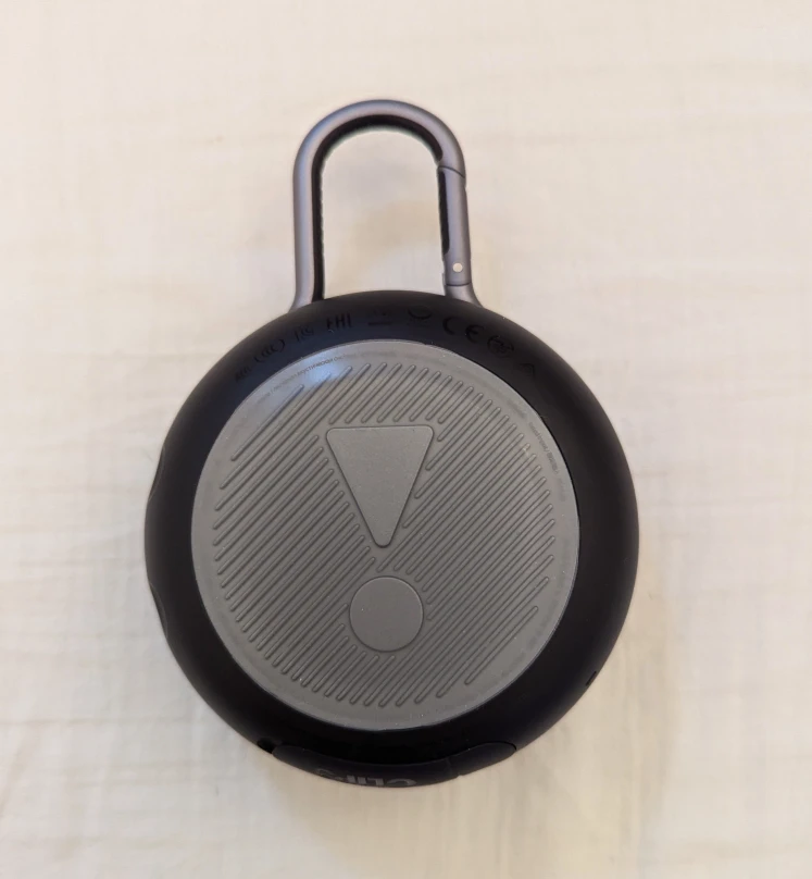 JBL Clip 3 Portable Waterproof Bluetooth Speaker - Black - photo 4