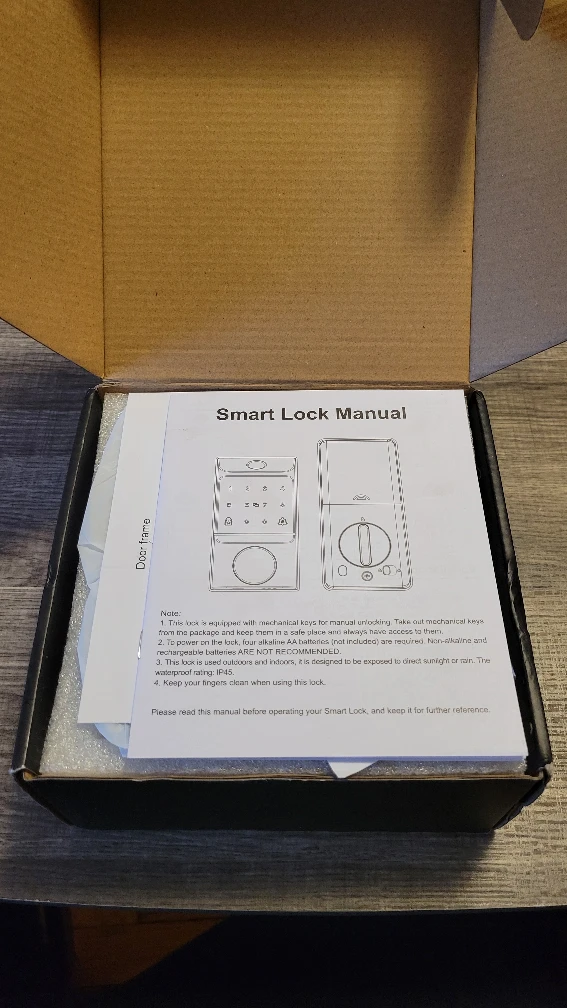 New GGUU 2406A Smart Lock - Fingerprint & Password - photo 2