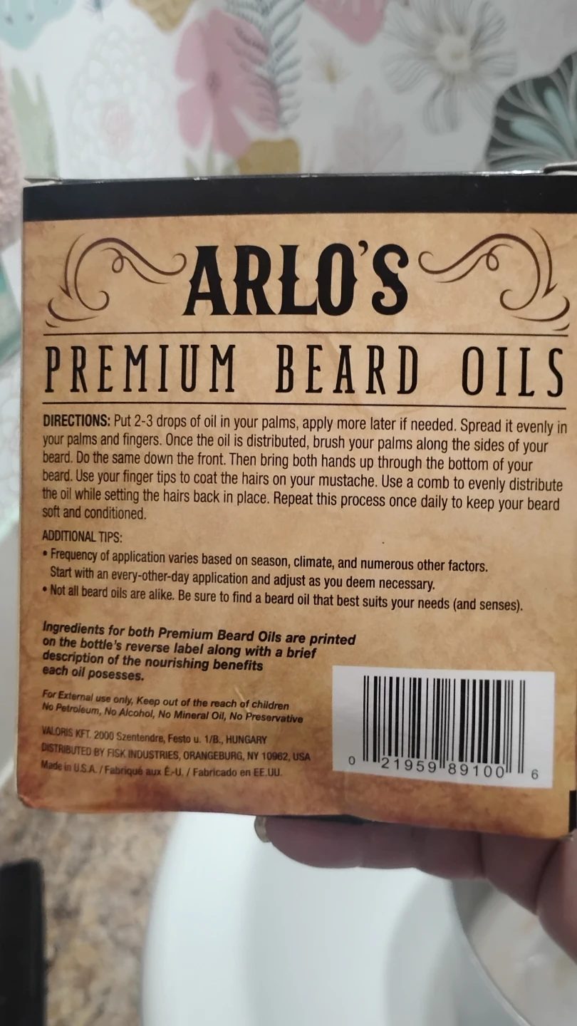 Arlo's Premium Beard Oil Set - New - photo 3