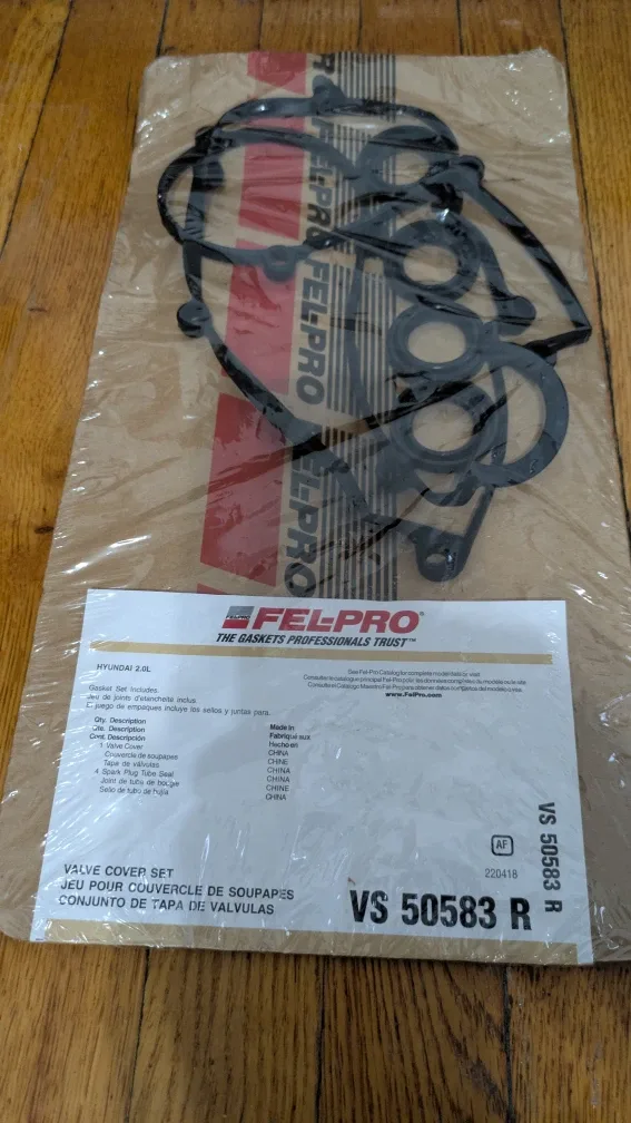 Fel-Pro Hyundai 2.0L Valve cover Gasket Set VS 50583 R thumbnail