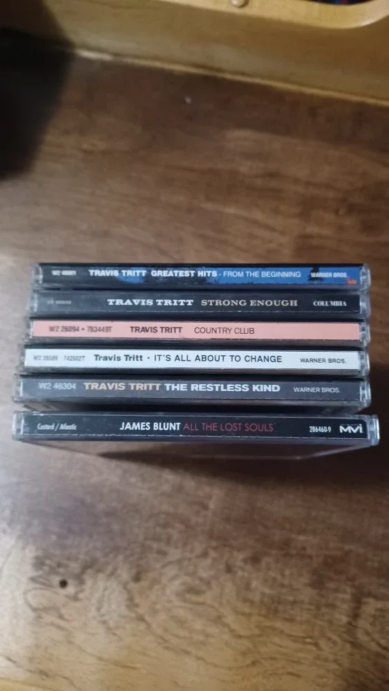 James Blunt & Travis Tritt CDs