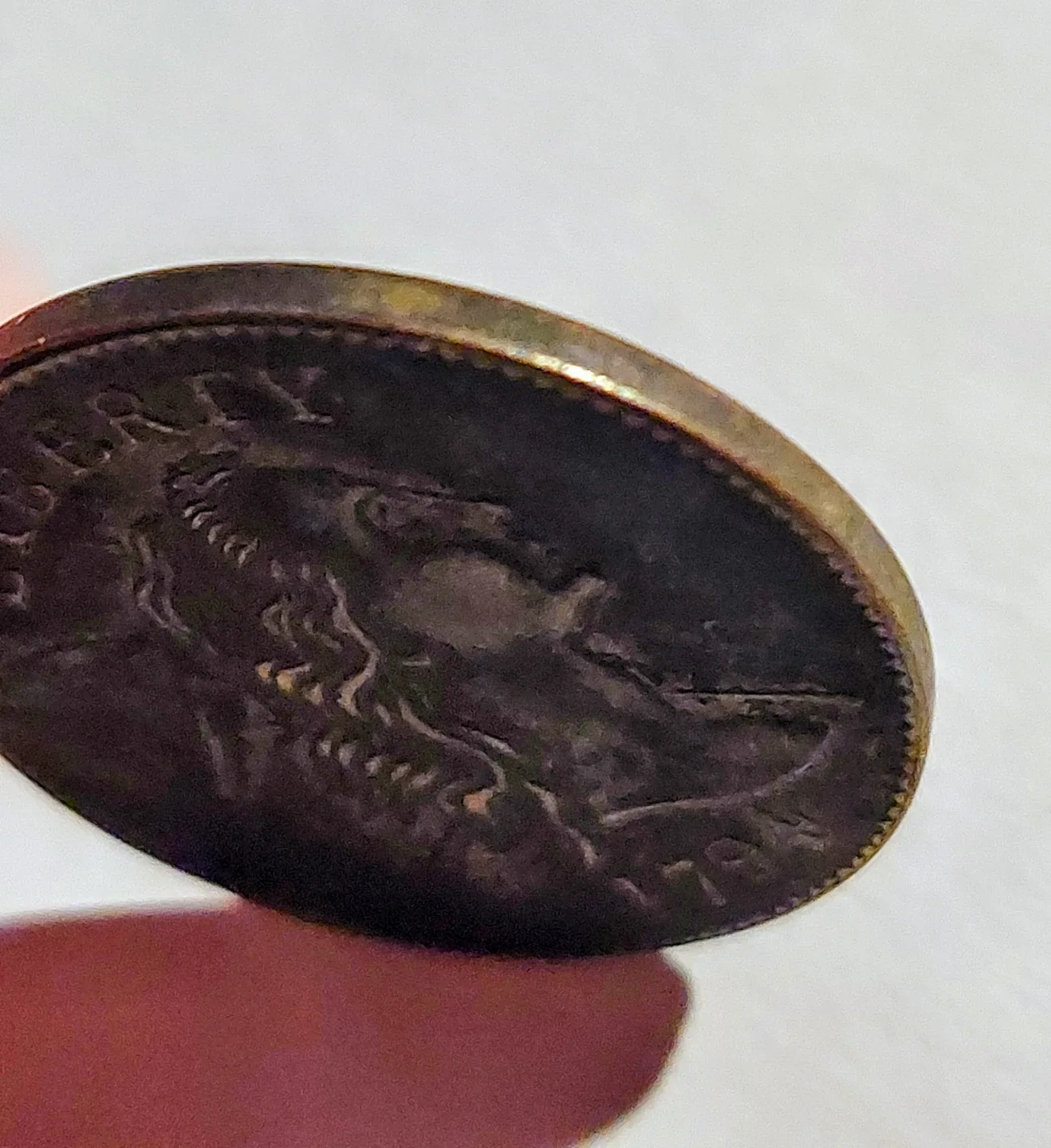 RARE  US UNCERTIFIED RESTRIKE 1X1 OLD COIN (1794)