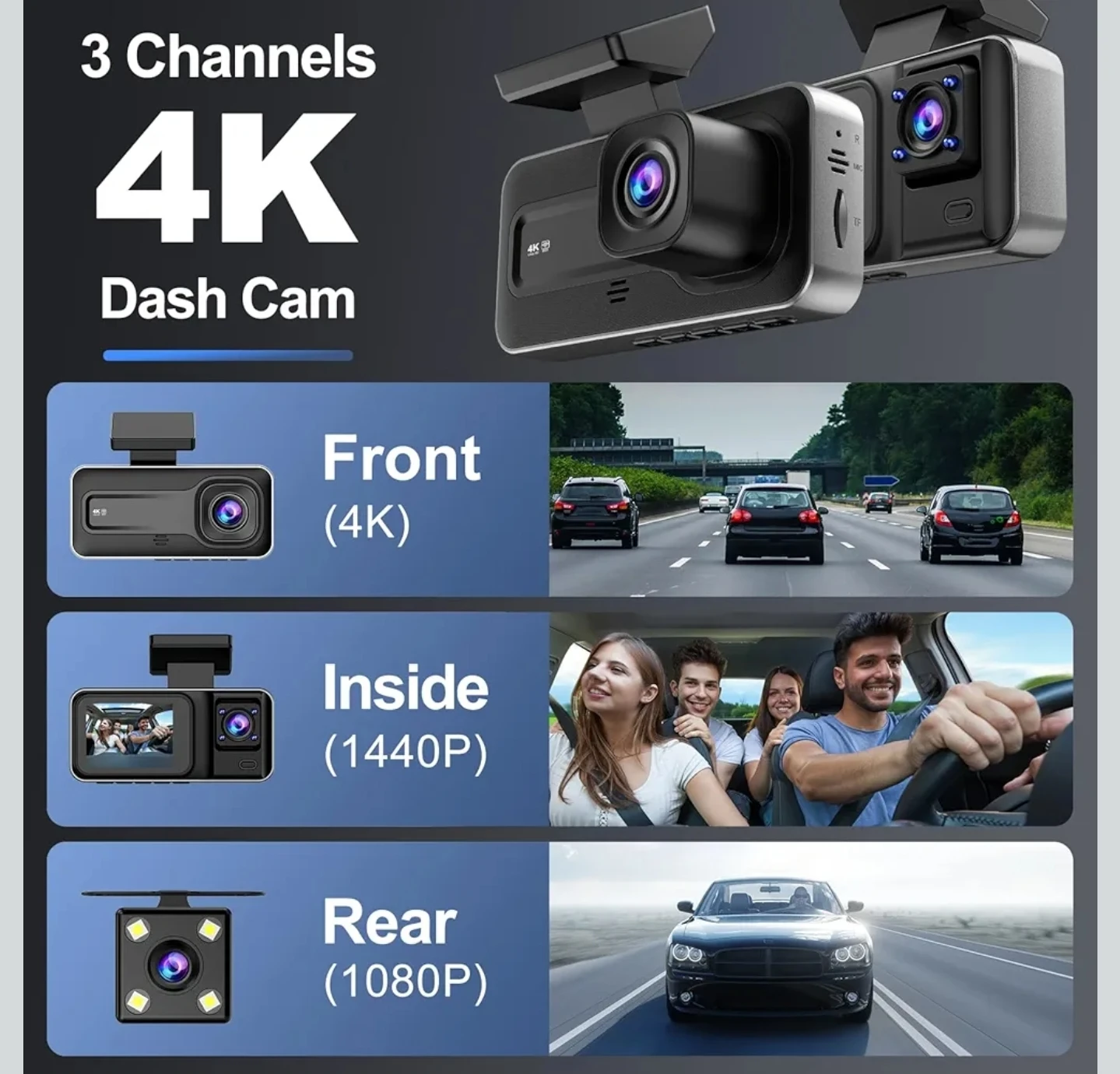 4K Dash Cam - photo 2