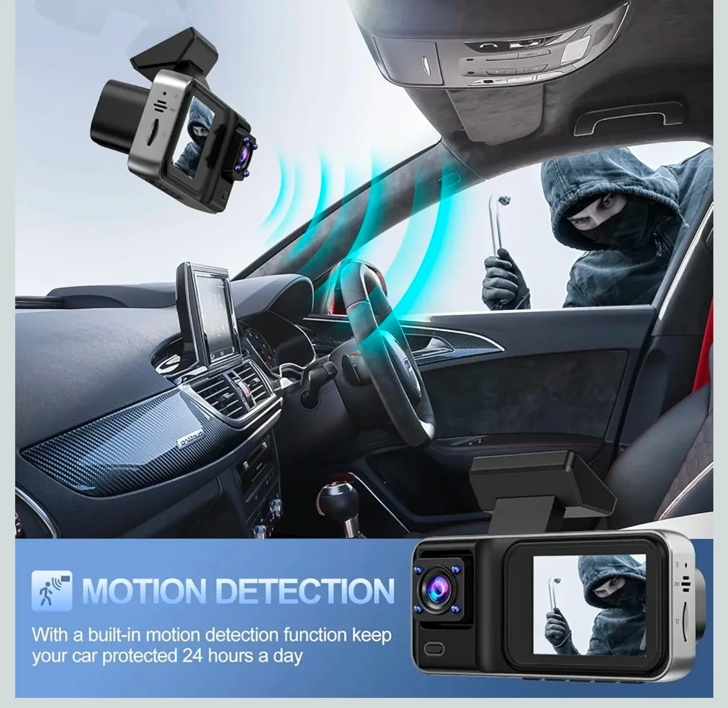 4K Dash Cam image indicator(5)