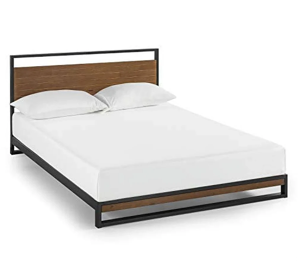 Bed frame (steel) with headboard - Full 🥕