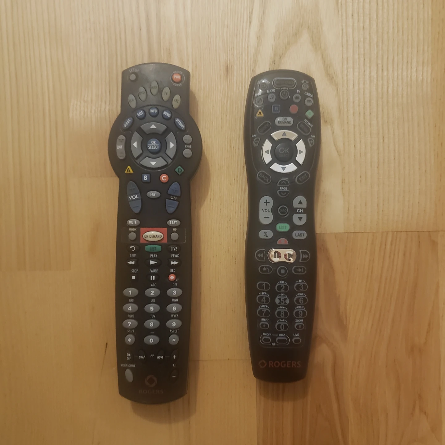 Rogers Remote Controllers $10 each