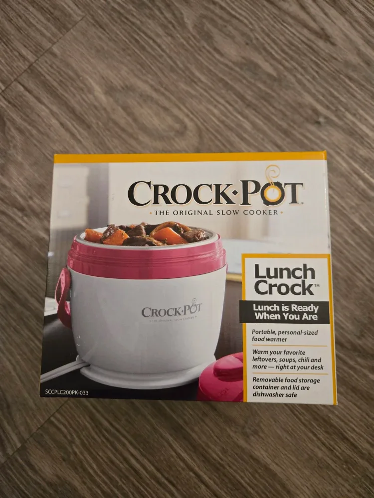 Must sell BNIB: Crock-Pot Lunch Crock Food Warmer - NEW
