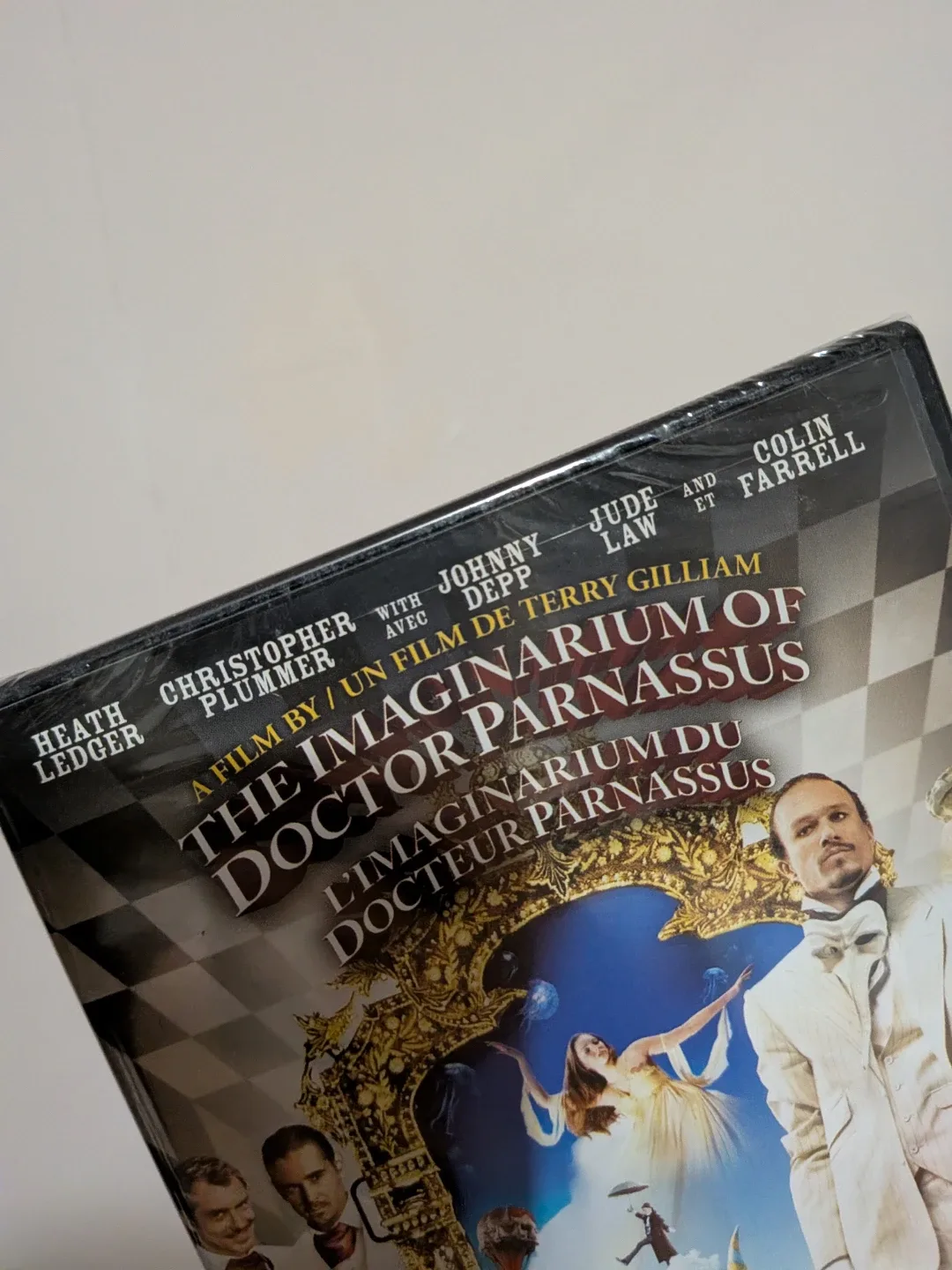 The Imaginarium of Doctor Parnassus DVD New sealed image indicator(2)