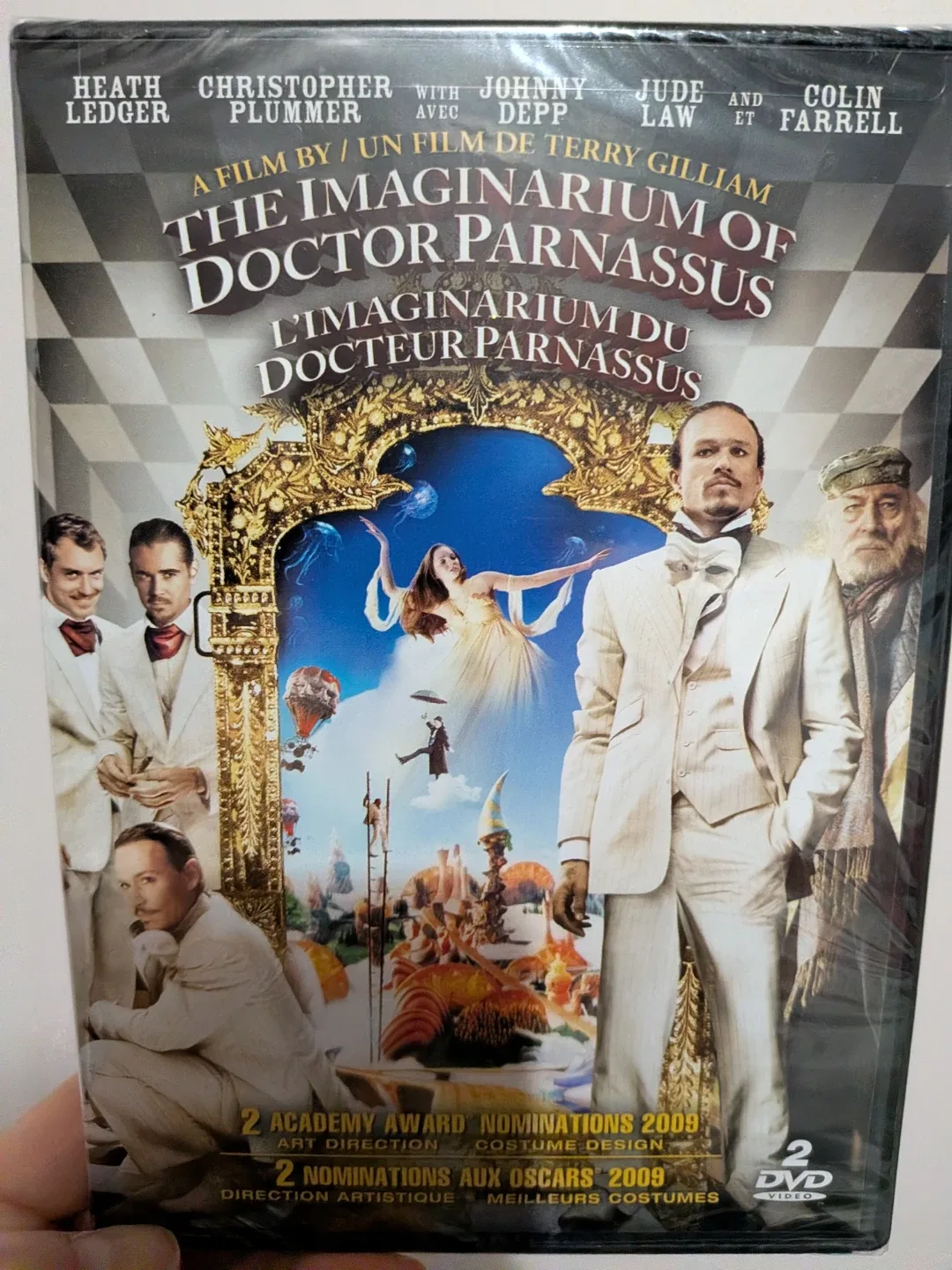 The Imaginarium of Doctor Parnassus DVD New sealed image indicator(3)