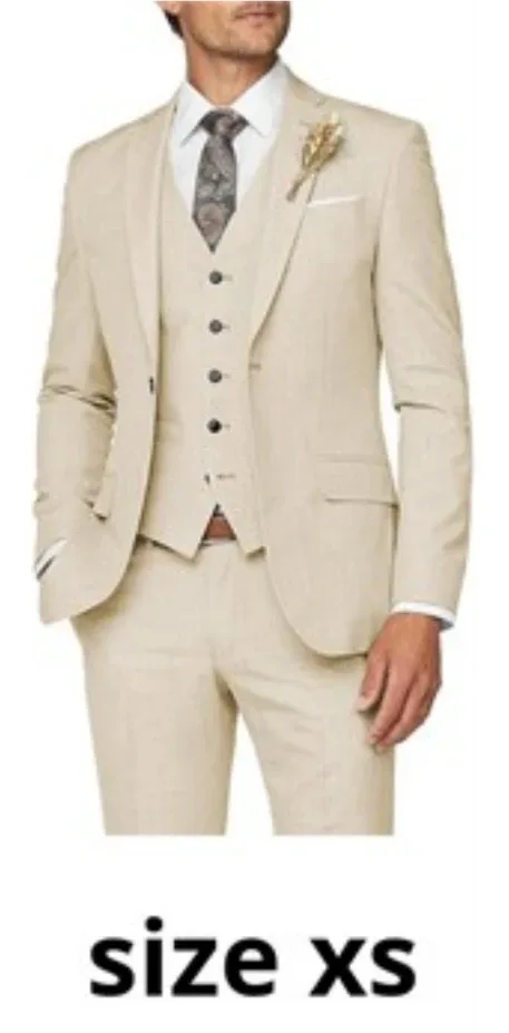 Beige Suit - Size XS