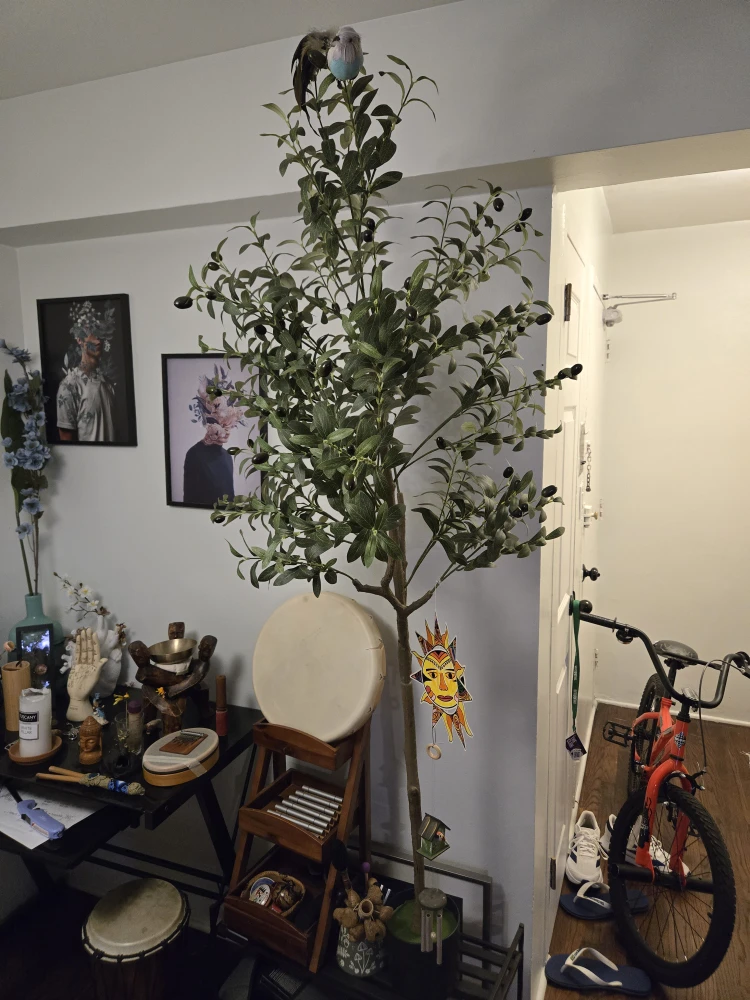 Olive Tree (fake but looks real) - photo 2