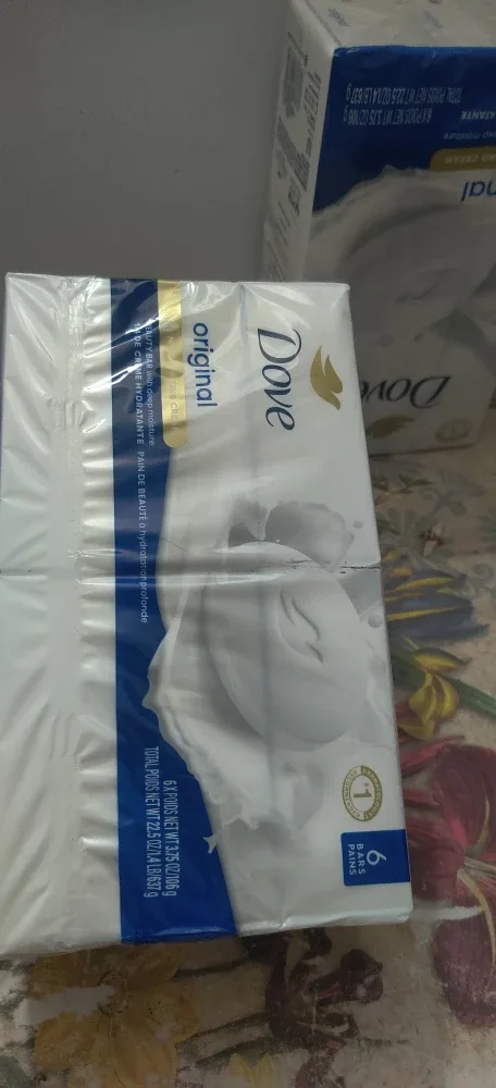 Dove Original Moisturizing Cream Beauty Bar (6 Bars)x 2 image indicator(2)