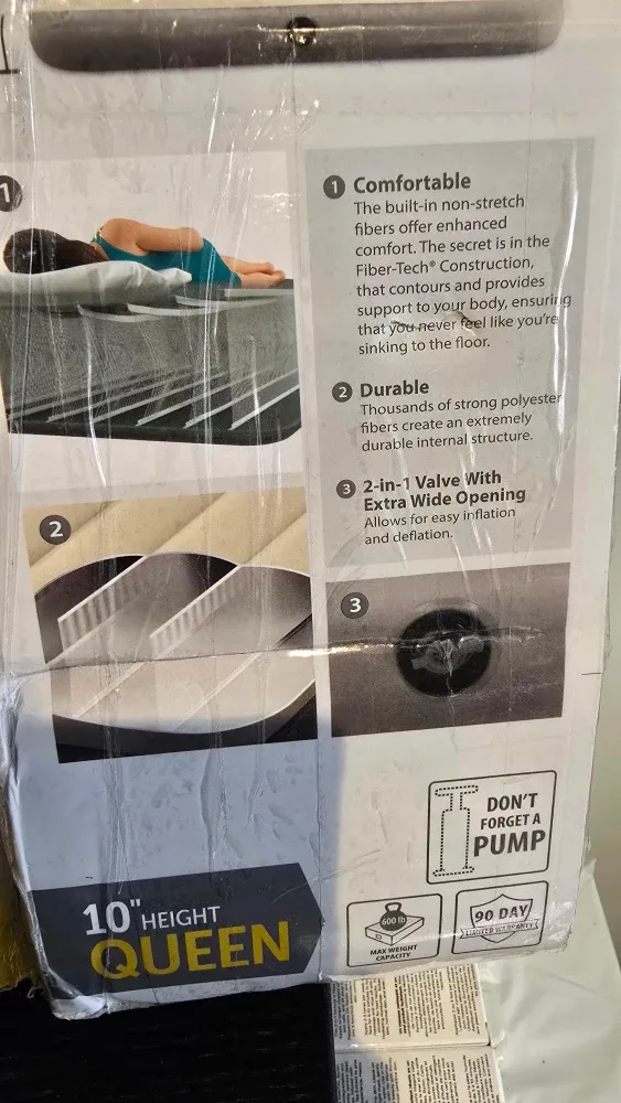 Intex Dura-Beam Standard Queen Air Mattress - 10" Height image indicator(5)