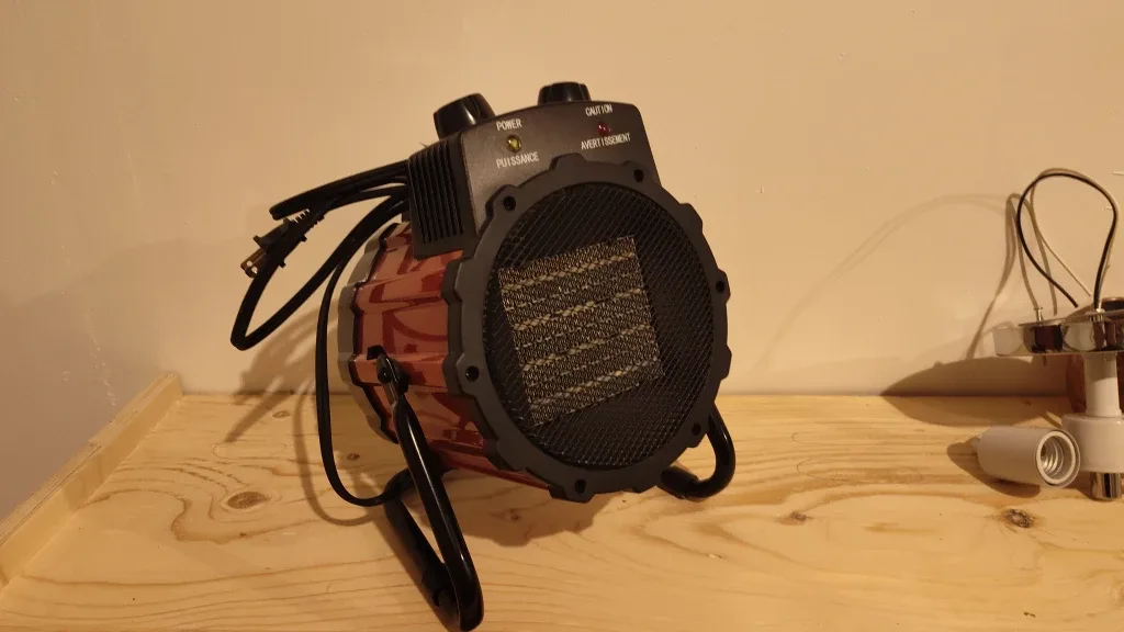 Konwin Portable Worksite Heater 1500W