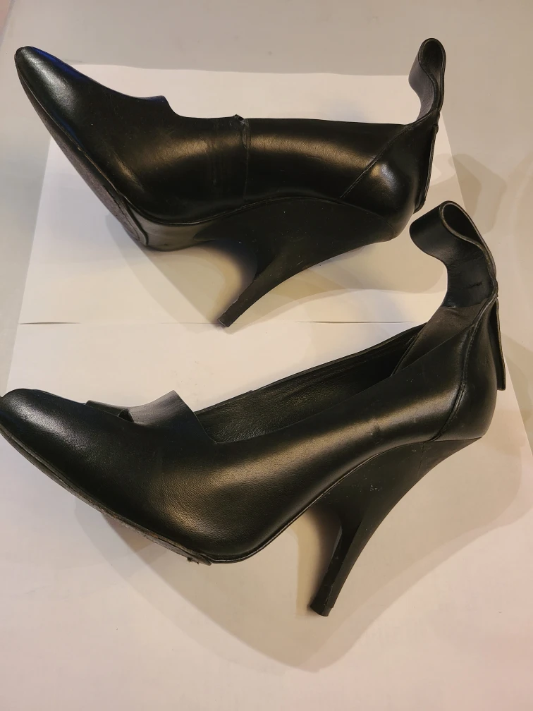 Alexander Wang Black Leather Heels - photo 4