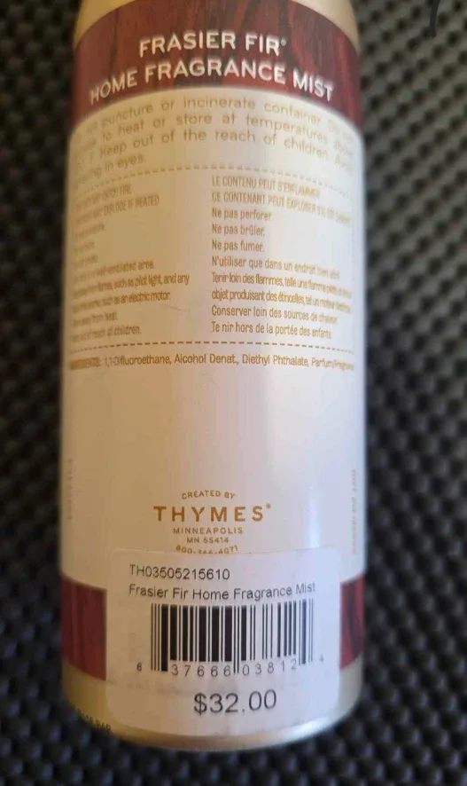 New! THYMES FRASIER FIR  Diffuser Oils & Fragrance Mist image indicator(2)