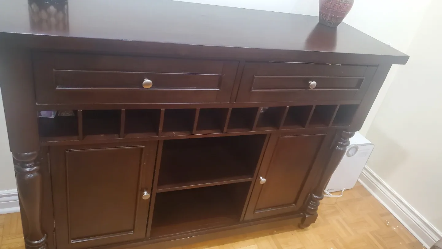 Wooden Brown Cabinet image indicator(5)