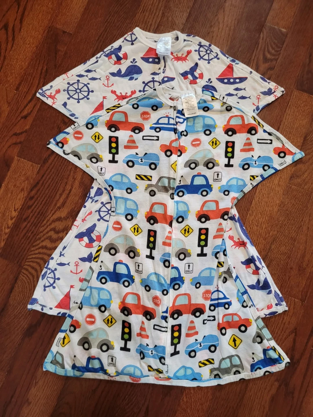 Zipadee-Zip Sleep Sacks (Small 4-8m) x2
