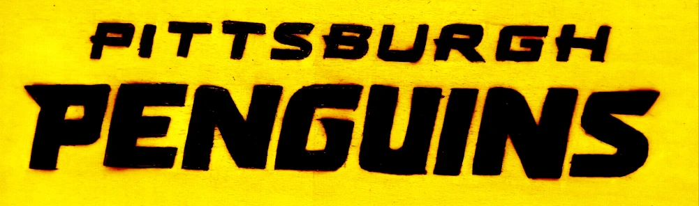 Pittsburgh Penguins Handmade 12"×12" Sports Decor Wall Art - photo 4