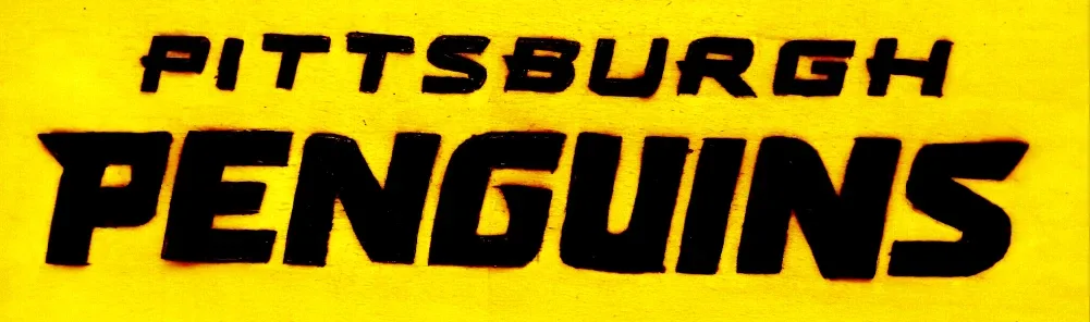 Pittsburgh Penguins Handmade 12"×12" Sports Decor Wall Art image indicator(4)