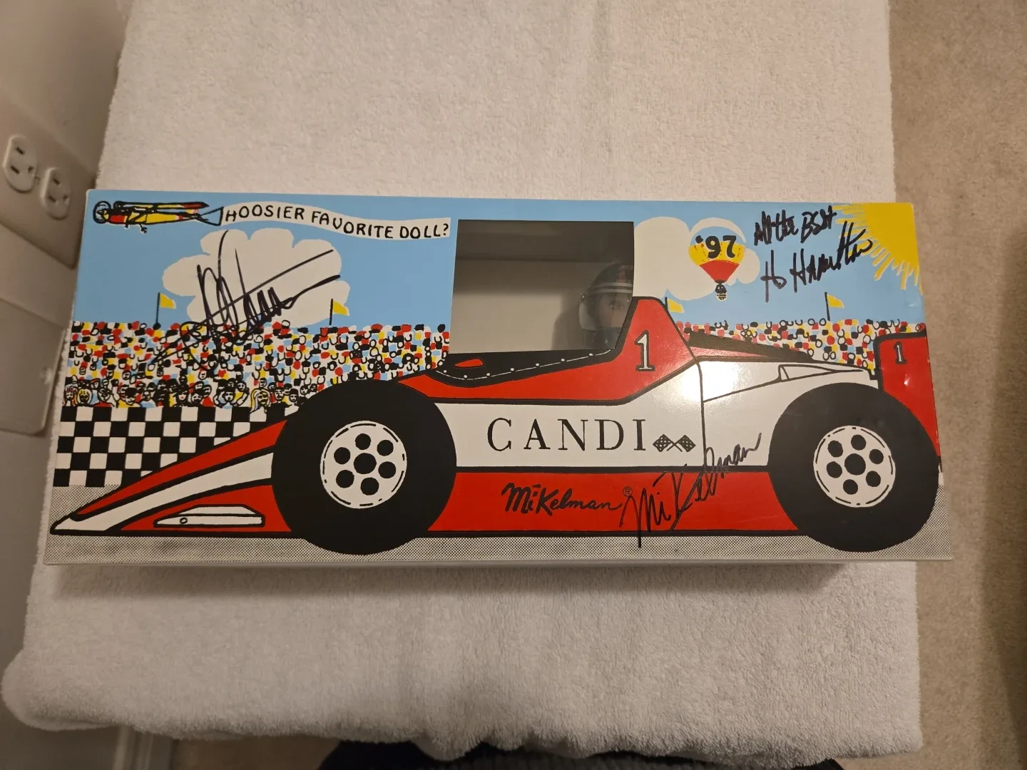 Hoosier Favorite Doll? '97 Candi SIGNED GREAT CONDITION