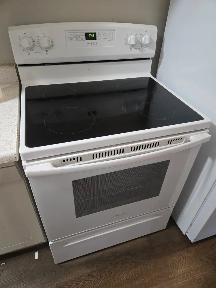Amana Electric Range Stove - White