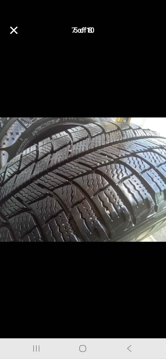 Set of 4 MICHELIN Winter Tires with Rims – 215/60R16 - photo 3