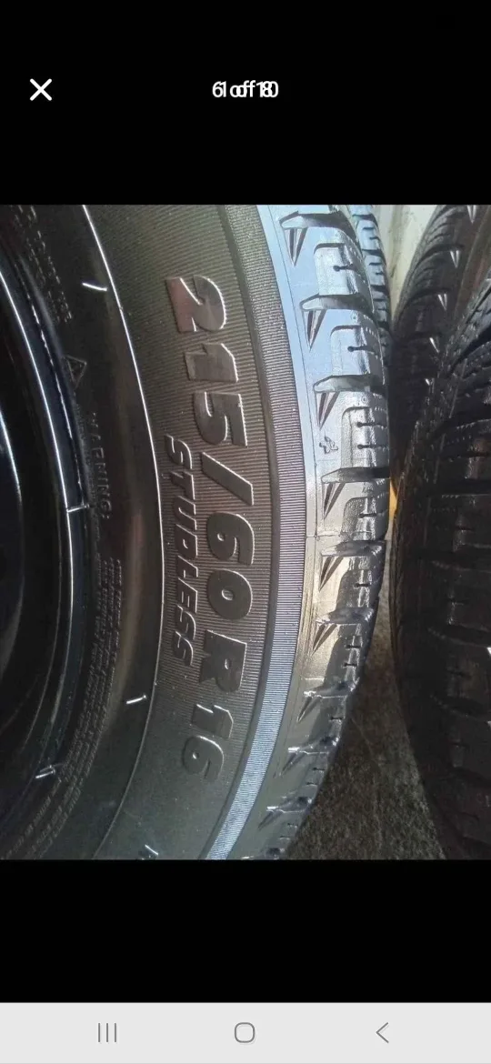 Set of 4 MICHELIN Winter Tires with Rims – 215/60R16 image indicator(6)