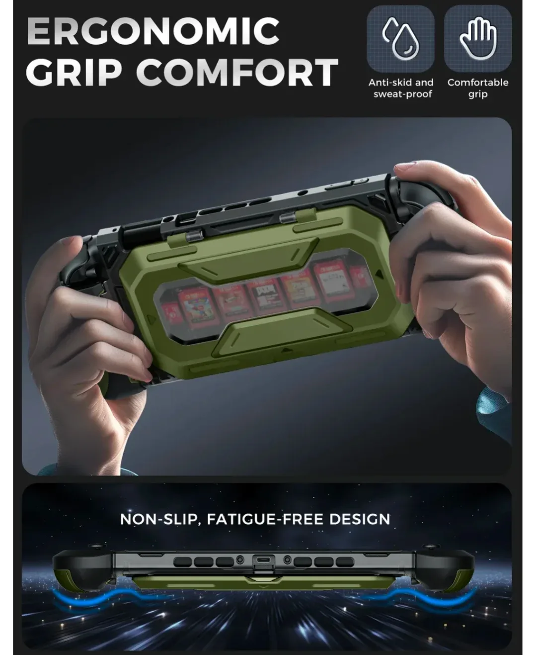 Mumba Titan Series Dockable Case for Nintendo Switch 2 image indicator(9)