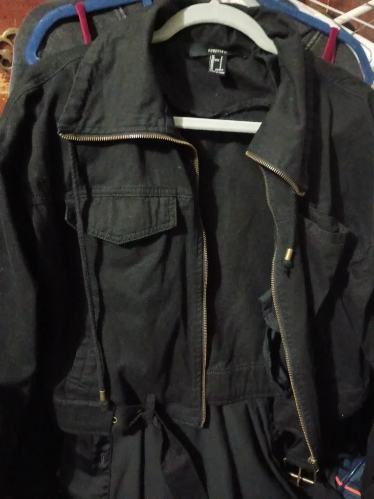 🥦 Black Bomber Jacket