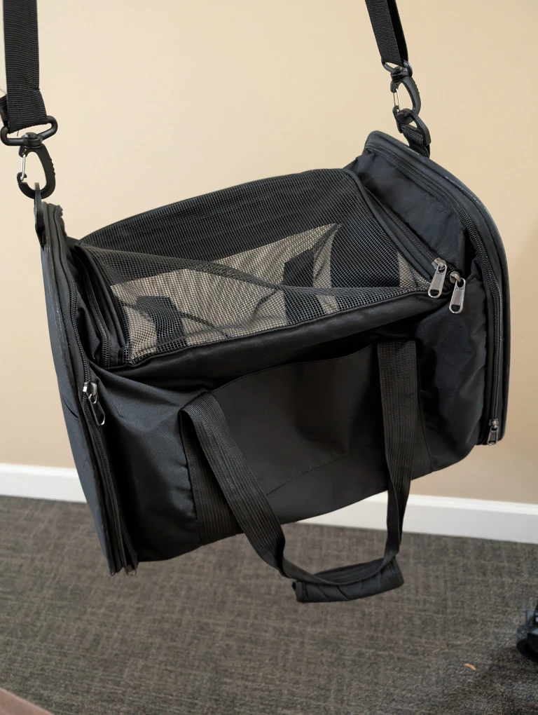 Black Pet Carrier