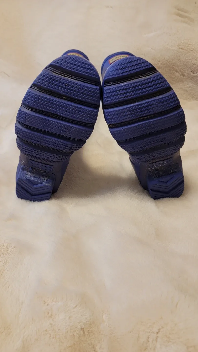 HUNTER  kids blue rain boots image indicator(8)