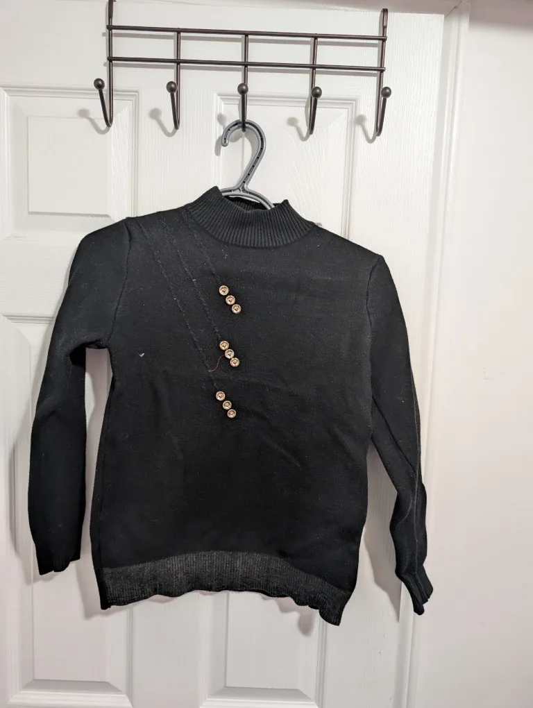 Black Long Sleeve Sweater