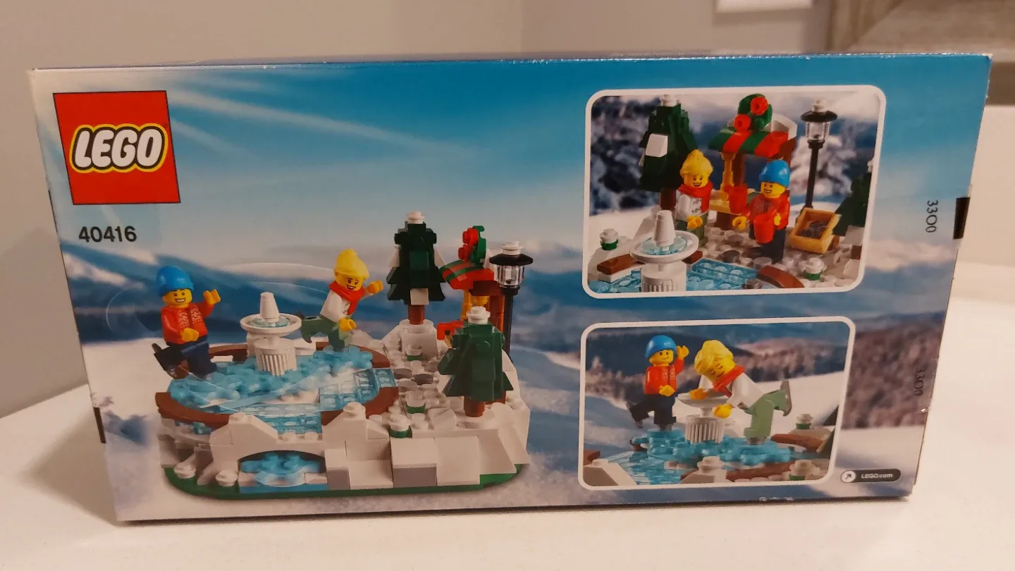 NEW LEGO ICE Skating Rink - Set 40416 image indicator(4)