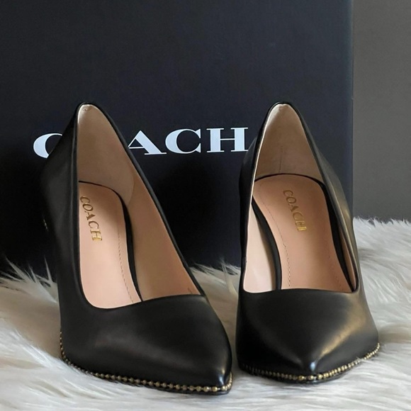 Coach Leather Pump