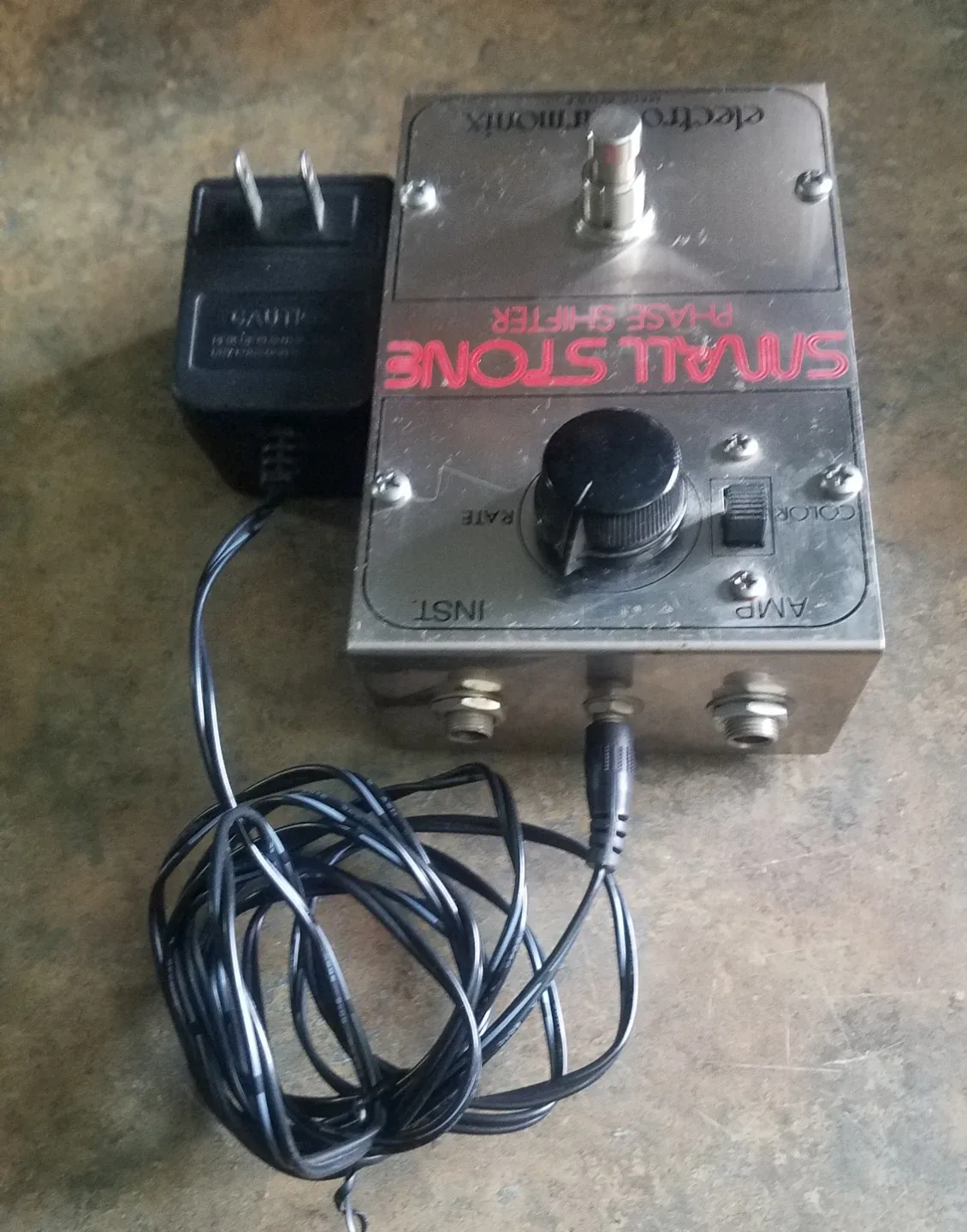 1970's Electro Harmonix Small Stone  Phase Shifter Modded w AC image indicator(3)