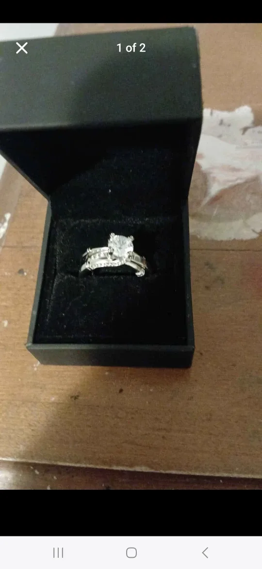Two pec engagement ring for sale