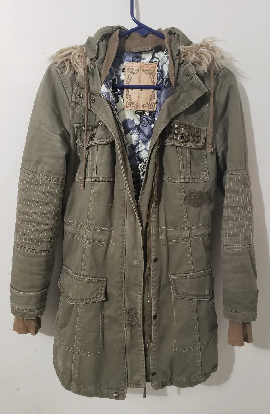Guess Jeans Military Style Jacket - XS