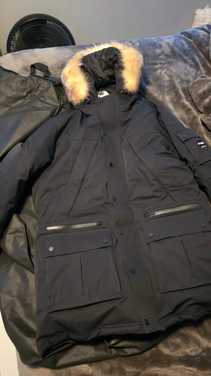 Pajar Canada Black Winter Parka - Size XL thumbnail