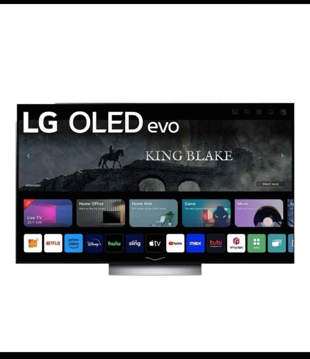 LG C3 Series 77-Inch Class OLED evo Smart TV OLED77C3PUA, - photo 3