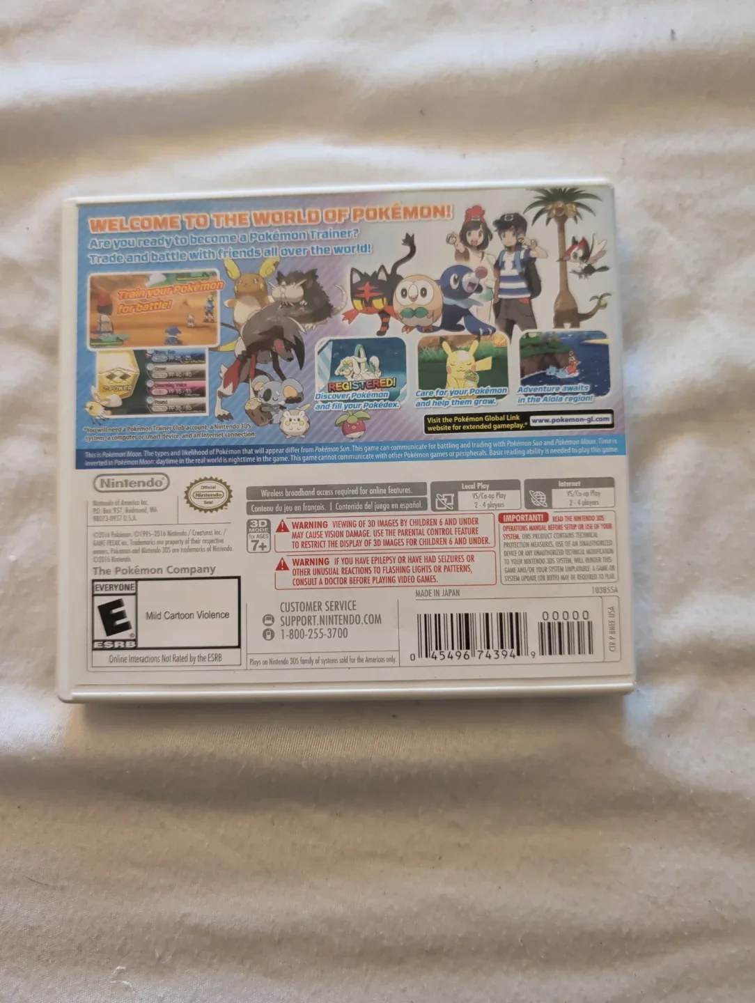 Pokémon Moon for Nintendo 3DS image indicator(3)