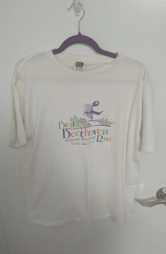 Beat Beethoven Run T-Shirt - Men's Size Large