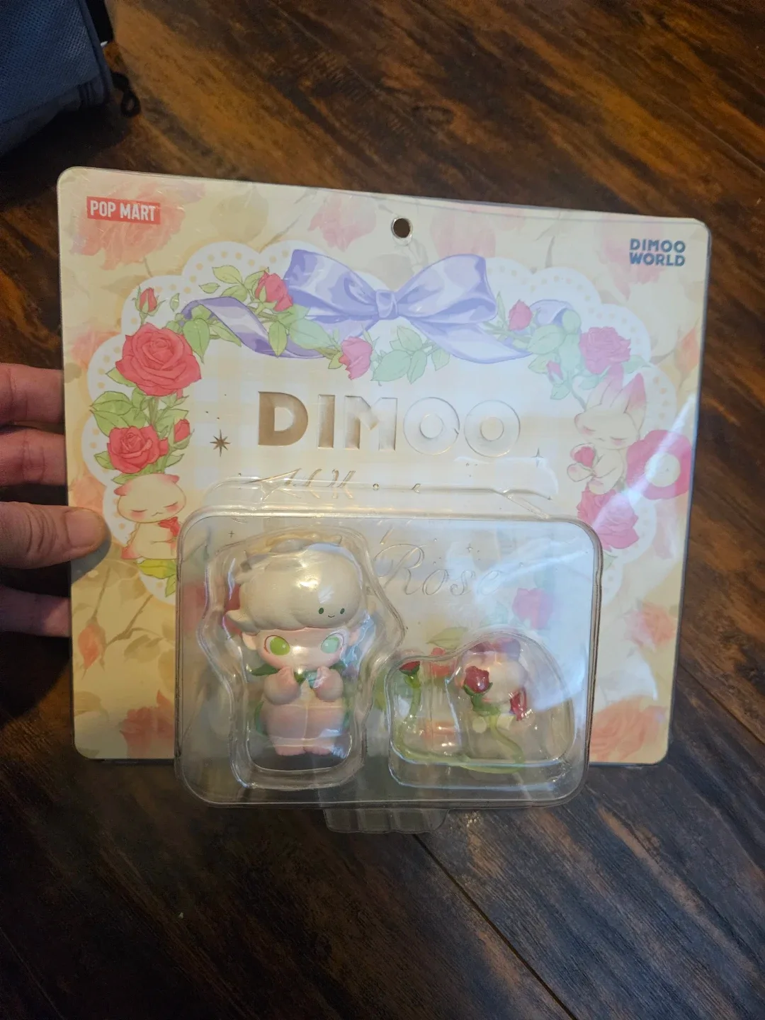 pop mart DIMOO Whisper of the Rose Figure