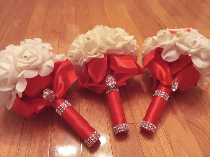 Wedding Flower Bouquets - Set of 3 image indicator(4)