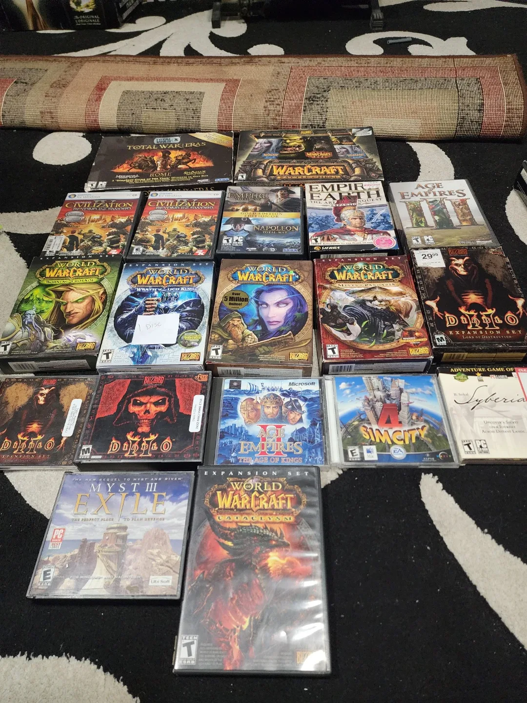 PC Games - Warcraft, Diablo, SimCity, Age of Empires image indicator(2)