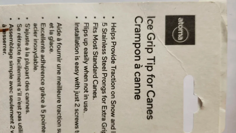 Atoma Ice Grip Tip for Canes - New