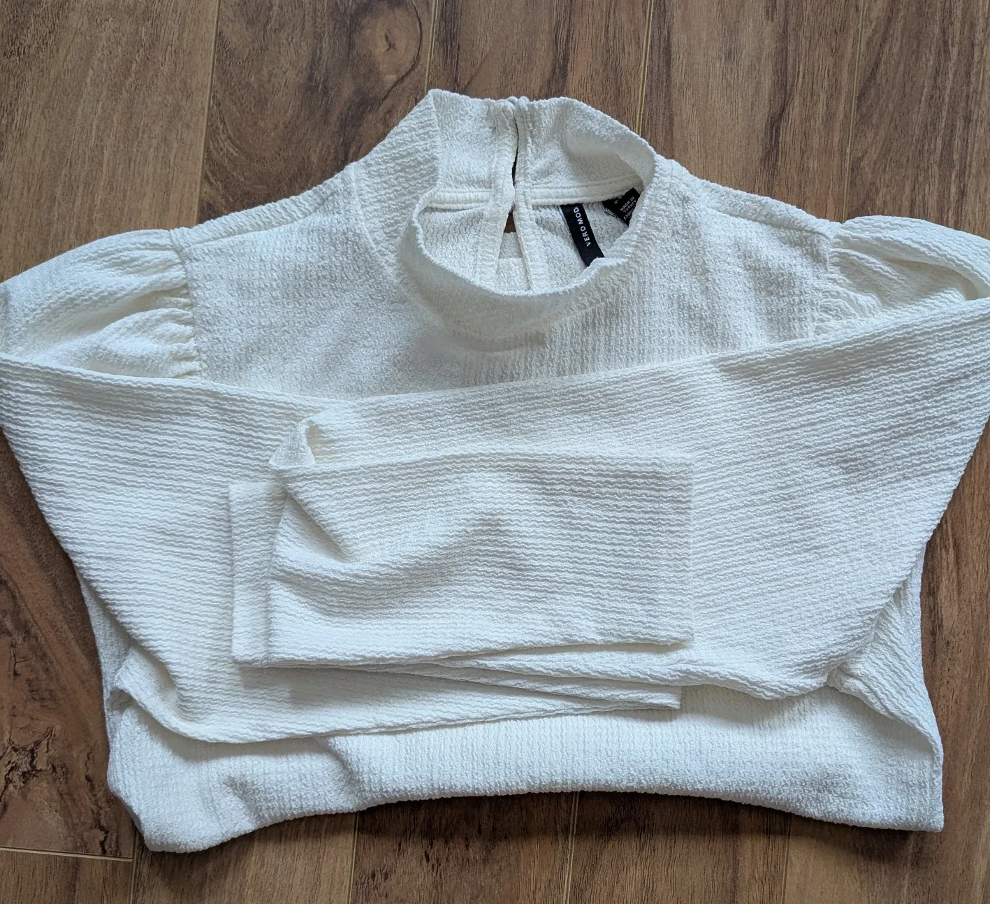 VERO MODA White Textured Top
