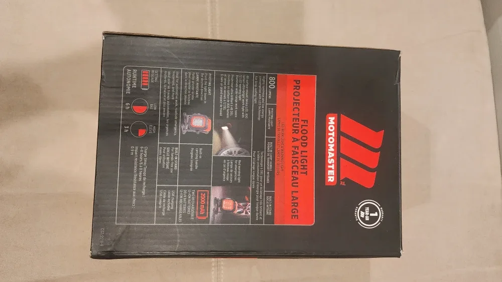 MotoMaster Flood Light - 800 Lumens