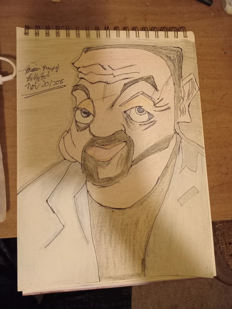 BILLY JOEY DRAWING ILLUSTRATION BY CUSTOM ARTIST SHERWIN - photo 4