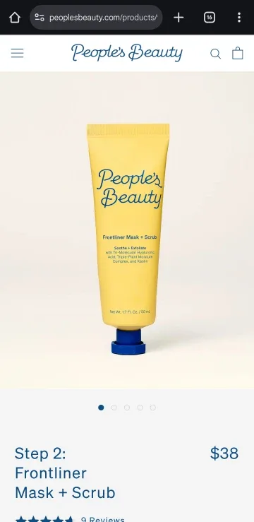 People's Beauty Frontliner Mask + Scrub image indicator(3)